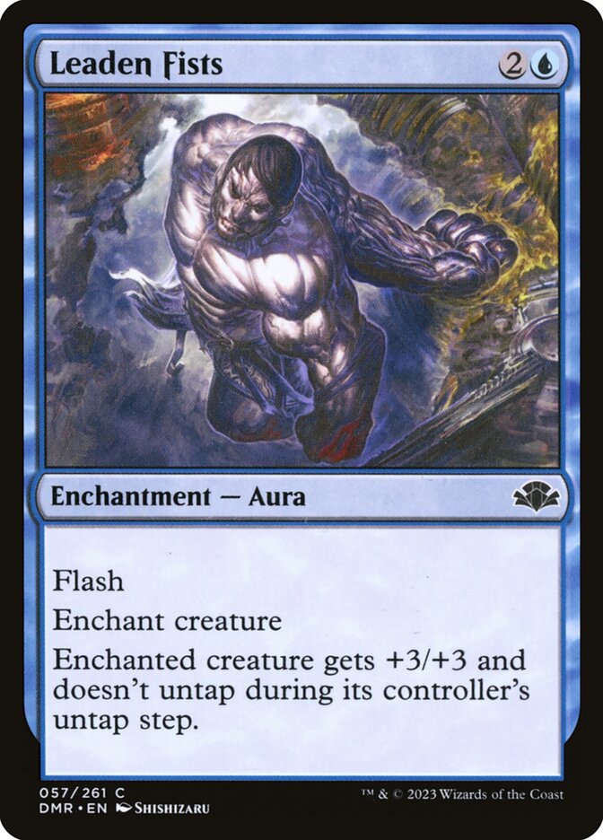 Leaden Fists - Dominaria Remastered (Common) [DMR-57]