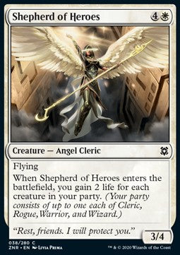 Shepherd of Heroes - Zendikar Rising (Common) [ZNR-38] Main image