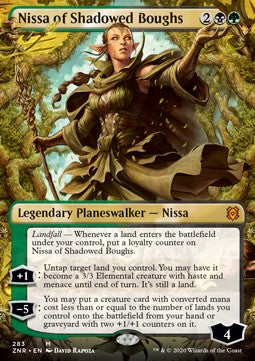 Nissa of Shadowed Boughs - Zendikar Rising: Extras (Mythic) [XZNR-283] Imagen principal del producto