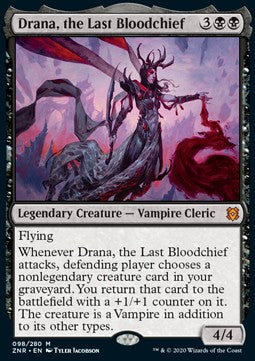 Drana, the Last Bloodchief - Zendikar Rising (Mythic) [ZNR-98] Hauptbild