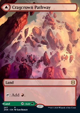 Cragcrown Pathway // Timbercrown Pathway - Zendikar Rising: Extras (Rare) [XZNR-287] Imagen principal del producto