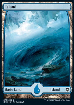 Island (V.3) - Zendikar Rising (Land) [ZNR-271] Hauptbild