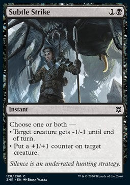 Subtle Strike - Zendikar Rising (Common) [ZNR-128] Main image
