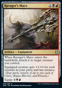 Ravager's Mace - Zendikar Rising (Uncommon) [ZNR-235] Main image