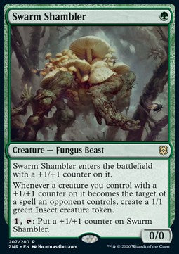 Swarm Shambler - Zendikar Rising (Rare) [ZNR-207] Main image