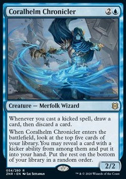 Coralhelm Chronicler - Zendikar Rising (Rare) [ZNR-54]