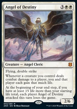 Angel of Destiny - Zendikar Rising (Mythic) [ZNR-2] Hover Image