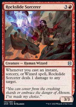 Rockslide Sorcerer - Zendikar Rising (Uncommon) [ZNR-154] Hauptbild