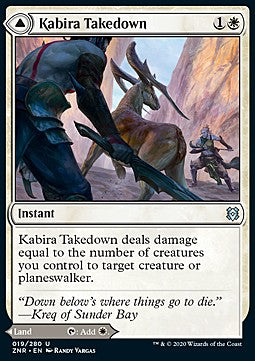 Kabira Takedown // Kabira Plateau - Zendikar Rising (Uncommon) [ZNR-19] Main image