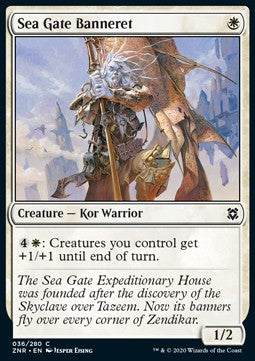 Sea Gate Banneret - Zendikar Rising (Common) [ZNR-36] Hauptbild