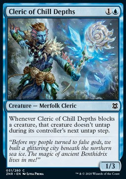 Cleric of Chill Depths - Zendikar Rising (Common) [ZNR-51] Hauptbild