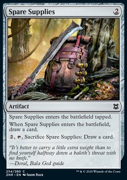 Spare Supplies - Zendikar Rising (Common) [ZNR-254] Main image