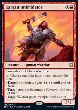 Kargan Intimidator - Zendikar Rising (Rare) [ZNR-145] Main image