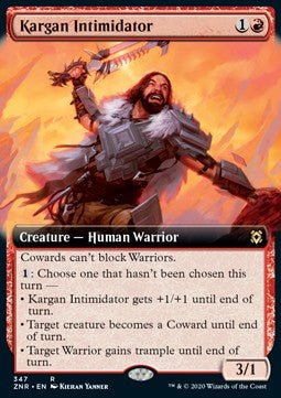 Kargan Intimidator - Zendikar Rising: Extras (Rare) [XZNR-347] Imagen principal del producto