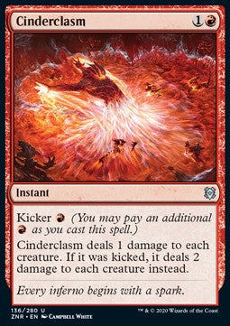 Cinderclasm - Zendikar Rising (Uncommon) [ZNR-136] Main image