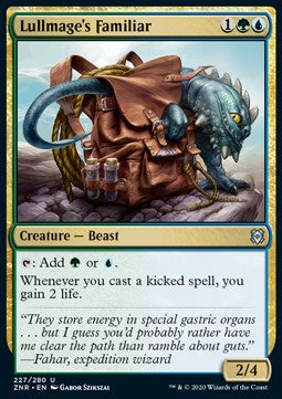 Lullmage's Familiar - Zendikar Rising (Uncommon) [ZNR-227] Hauptbild