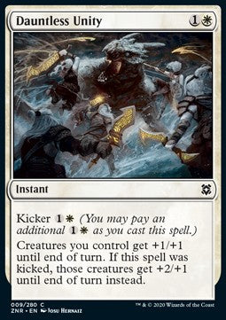 Dauntless Unity - Zendikar Rising (Common) [ZNR-9] Hauptbild