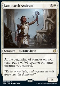 Luminarch Aspirant - Zendikar Rising (Rare) [ZNR-24] Hover Image