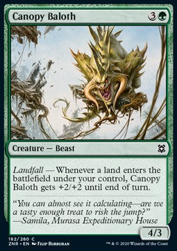 Canopy Baloth - Zendikar Rising (Common) [ZNR-182] Hover Image