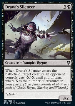 Drana's Silencer - Zendikar Rising (Common) [ZNR-99] Hauptbild
