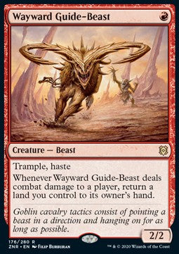 Wayward Guide-Beast - Zendikar Rising (Rare) [ZNR-176] Hover Image