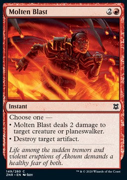 Molten Blast - Zendikar Rising (Common) [ZNR-149] Hauptbild