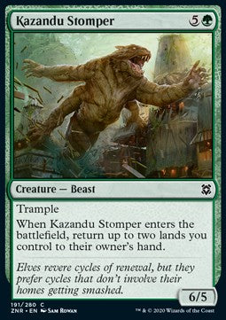 Kazandu Stomper - Zendikar Rising (Common) [ZNR-191] Hauptbild