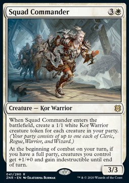 Squad Commander - Zendikar Rising (Rare) [ZNR-41] Main image