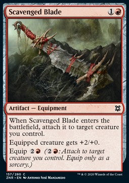 Scavenged Blade - Zendikar Rising (Common) [ZNR-157] Hauptbild