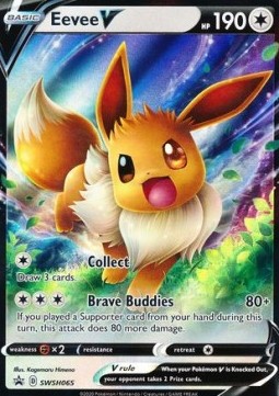 Eevee V - SWSH Black Star Promos (Promo) [SWSH-065] Image principale du produit