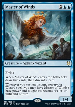 Master of Winds - Zendikar Rising (Rare) [ZNR-68] Main image