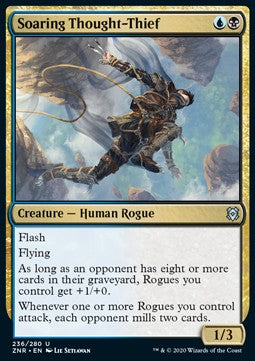 Soaring Thought-Thief - Zendikar Rising (Uncommon) [ZNR-236] Main image