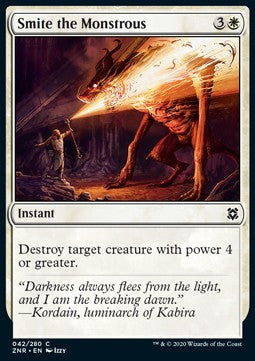 Smite the Monstrous - Zendikar Rising (Common) [ZNR-42] Hauptbild