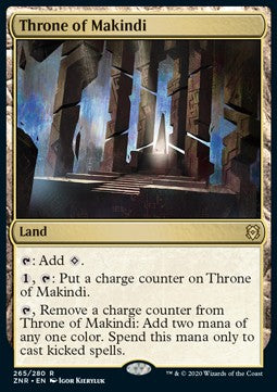 Throne of Makindi - Zendikar Rising (Rare) [ZNR-265] Main image