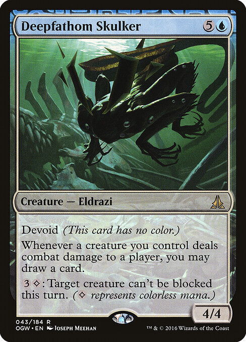 Deepfathom Skulker – Oath of the Gatewatch (OGW-43) Magic: The Gathering card