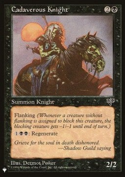 Cadaverous Knight - The List (Common) [ZNL-90] Immagine principale del prodotto