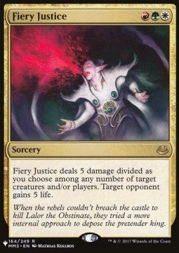 Fiery Justice - The List (Rare) [ZNL-164]