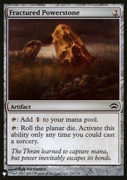 Fractured Powerstone - The List (Common) [ZNL-111]