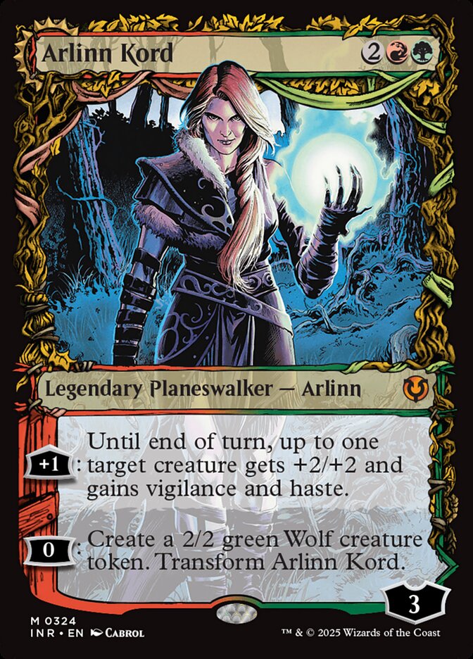Magic-kaart Arlinn Kord // Arlinn, Embraced by the Moon XINR-324 uit Innistrad Remastered: Extras (Mythic) Hoofdafbeelding