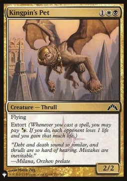 Kingpin's Pet - The List (Common) [ZNL-173]