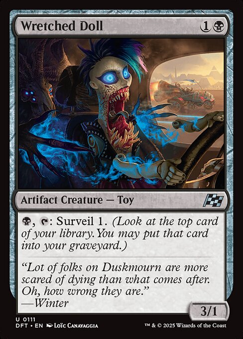 Wretched Doll – Aetherdrift (DFT-111) Magic: The Gathering card | LC-REM-20260804-15339707203916-4983177d-fbf4-47fa-997f-9d08294870f2