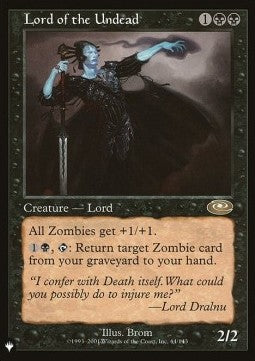 Lord of the Undead - The List (Rare) [ZNL-44]