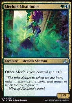 Merfolk Mistbinder - The List (Uncommon) [ZNL-164]