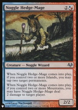 Noggle Hedge-Mage - The List (Uncommon) [ZNL-108] Hover Image