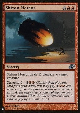 Shivan Meteor - The List (Uncommon) [ZNL-106] Immagine principale del prodotto