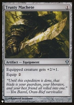 Trusty Machete - The List (Uncommon) [ZNL-209]