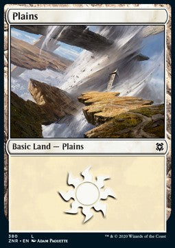 Plains - Zendikar Rising: Extras (Land) [XZNR-380] Imagen principal del producto