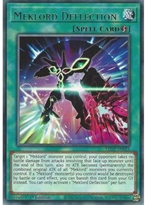 Meklord Deflection — Legendary Duelists: Rage of Ra (LED7-021) Yu-Gi-Oh! card Main image