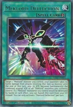 Meklord Deflection - Legendary Duelists: Rage of Ra (Rare) [LED7-021] Hover Image
