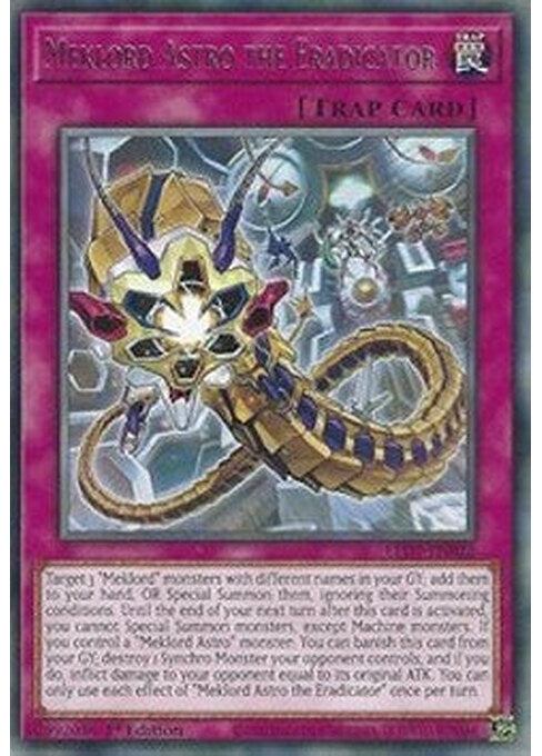 Meklord Astro the Eradicator — Legendary Duelists: Rage of Ra (LED7-022) Yu-Gi-Oh! card Main image